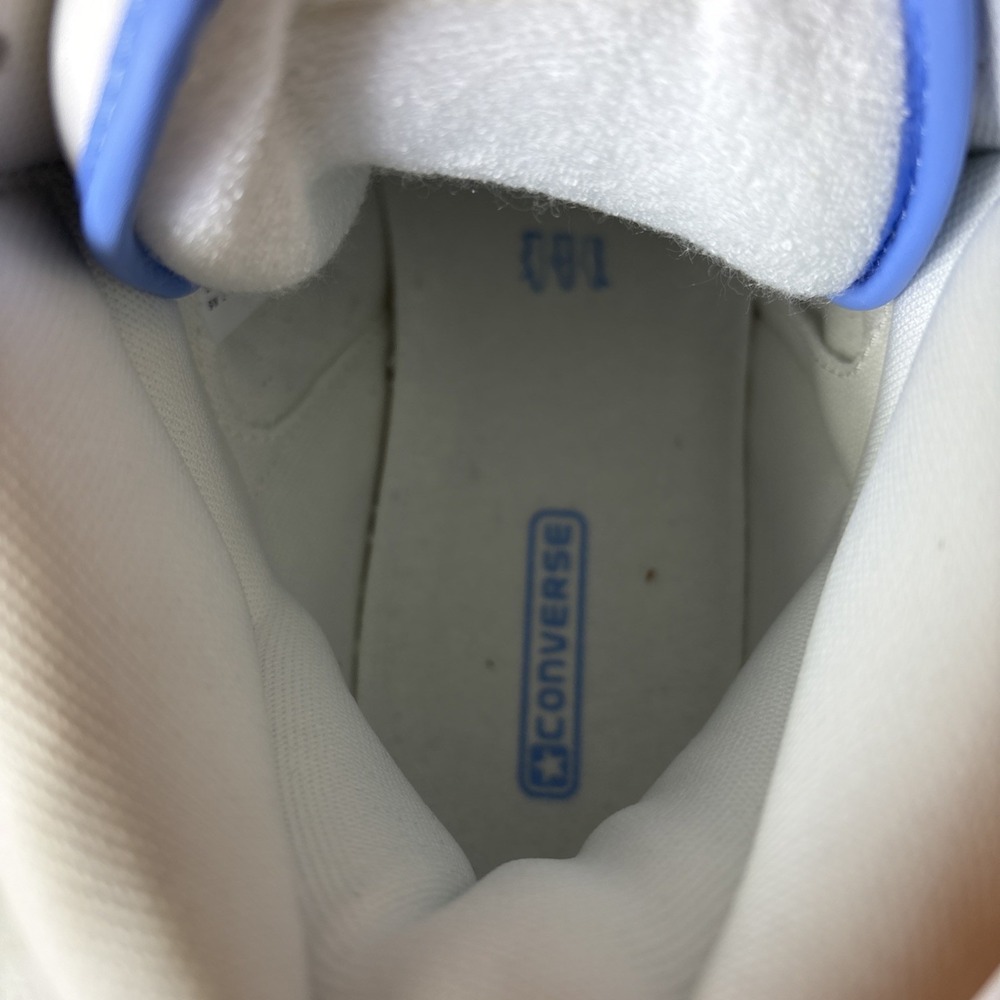 Rare! Men's 11.5 Converse Weapon A10597C Hi-Tops 'Carolina Blue' New (M3) - Picture 12 of 14